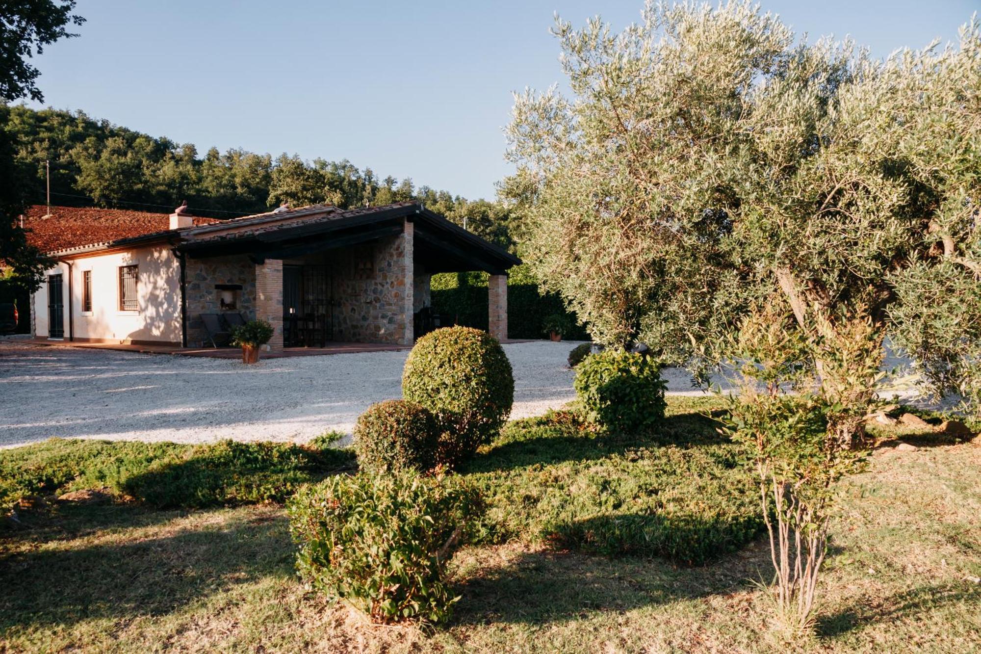 Вилла Poggio Al Vento Манчиано Экстерьер фото