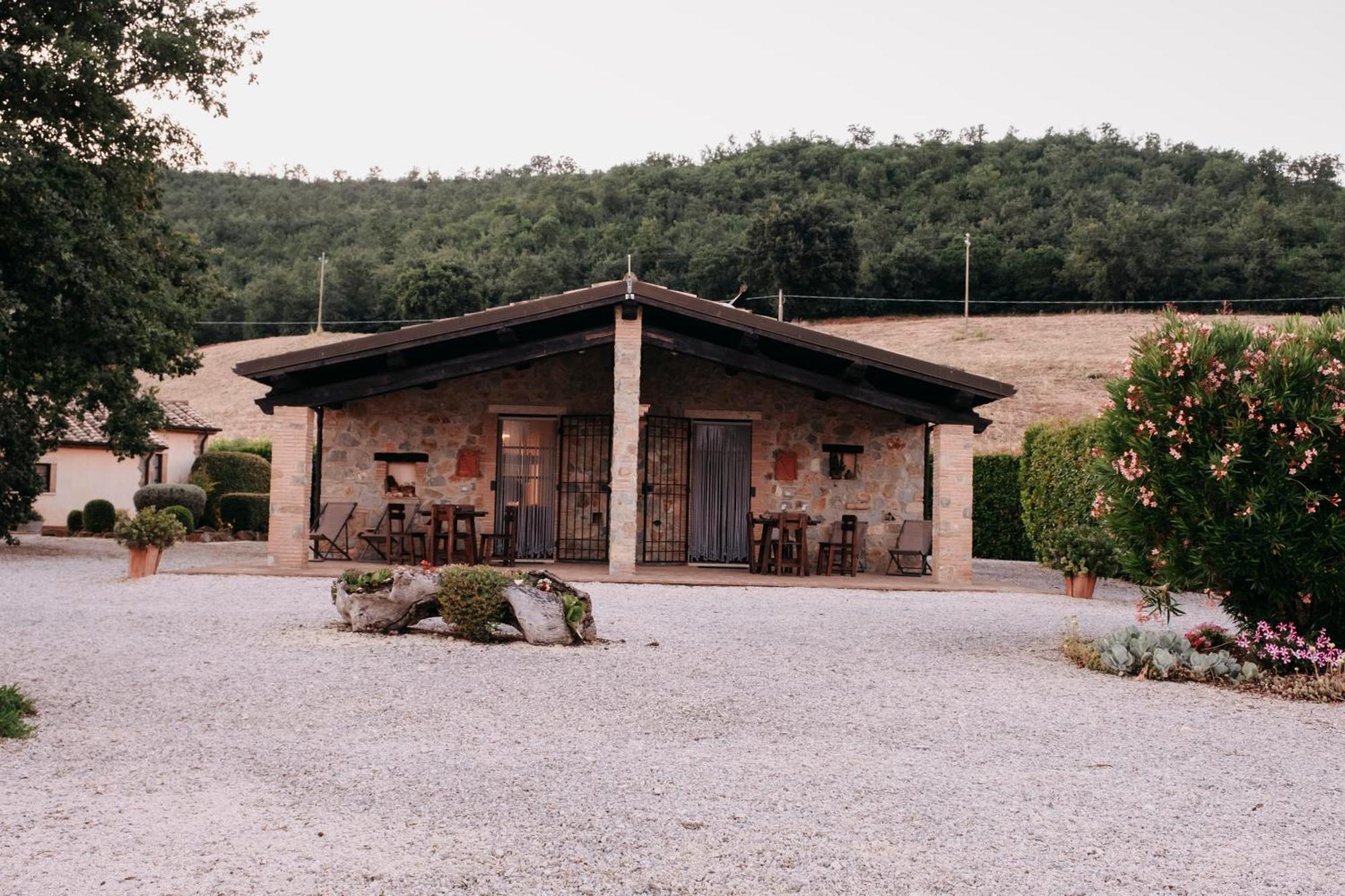 Вилла Poggio Al Vento Манчиано Экстерьер фото