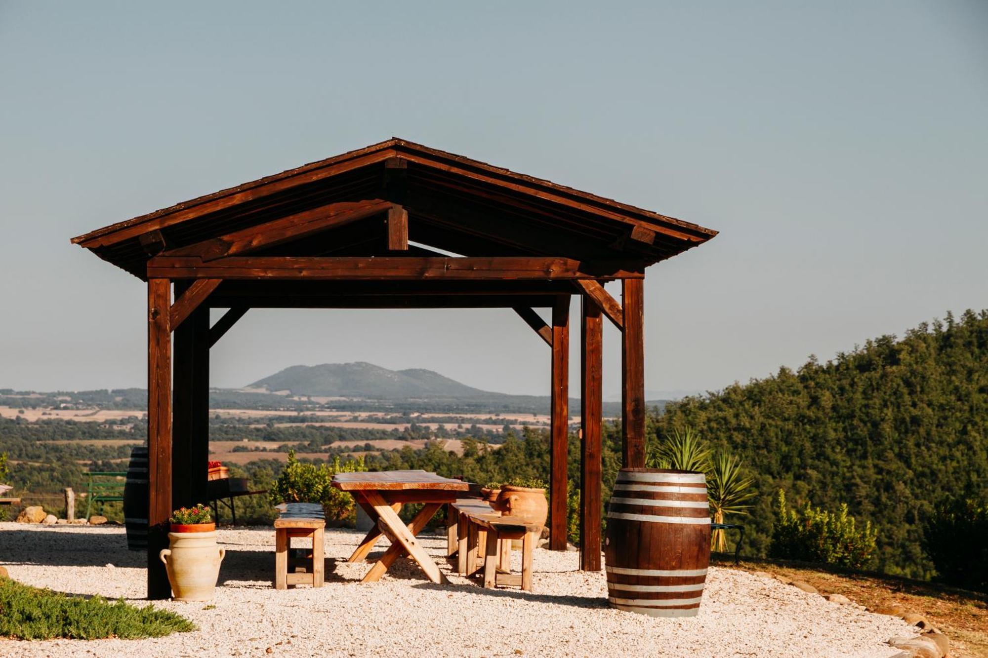 Вилла Poggio Al Vento Манчиано Экстерьер фото